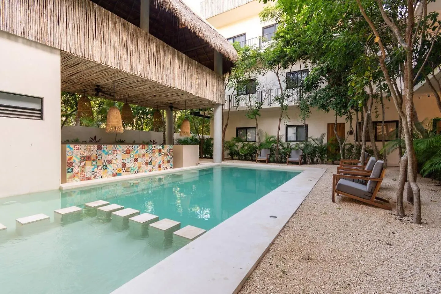 Semesterbostad Spacious Echoluxe Condo In Aldea Zama Tulum